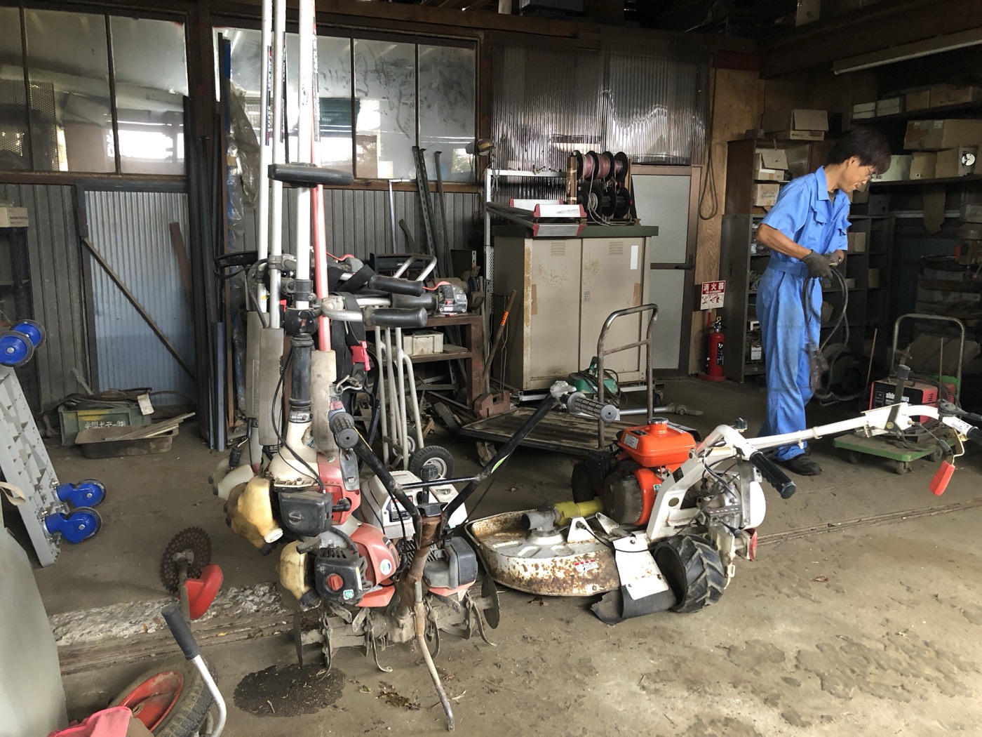 農機具の整備